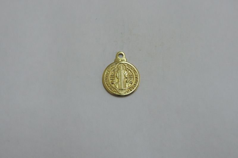 Pendant Saint Benedict in Pe 11mm with Bail
