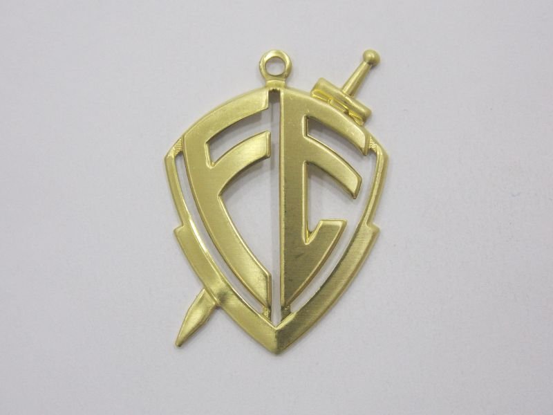 Shield Openwork "fé" 35mm