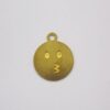 Photo-etched Emoji Kiss Simple 11mm