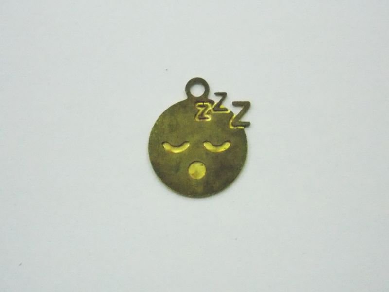Photo-etched Emoji Sleeping 11mm