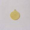 Pendant Round 15mm with Prayer Bird Mary Sheet 0