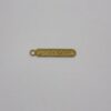 Tag Photo-etched Profession Psychology 18x4mm