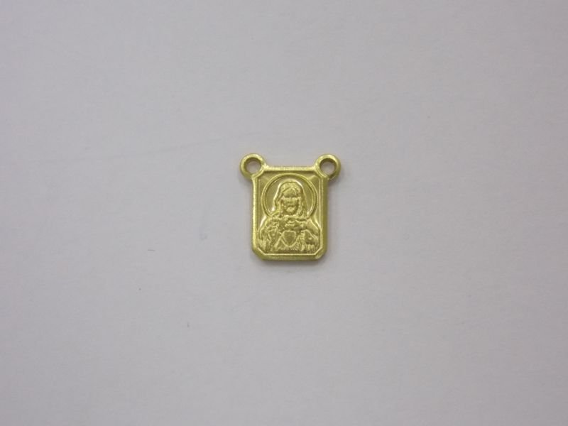 Scapular 2 Sides S.c of Jesus Stamped 8x6