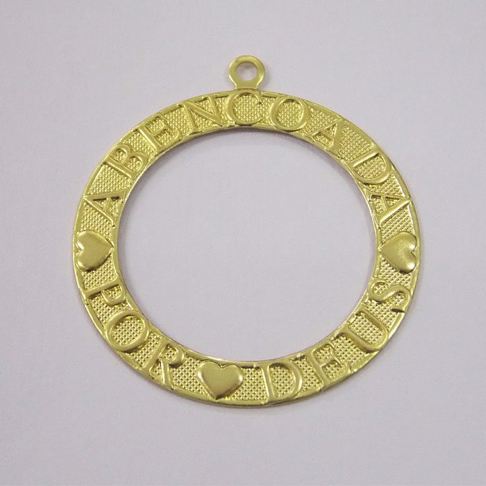 Mandala 35mm Blessed for God with Bail