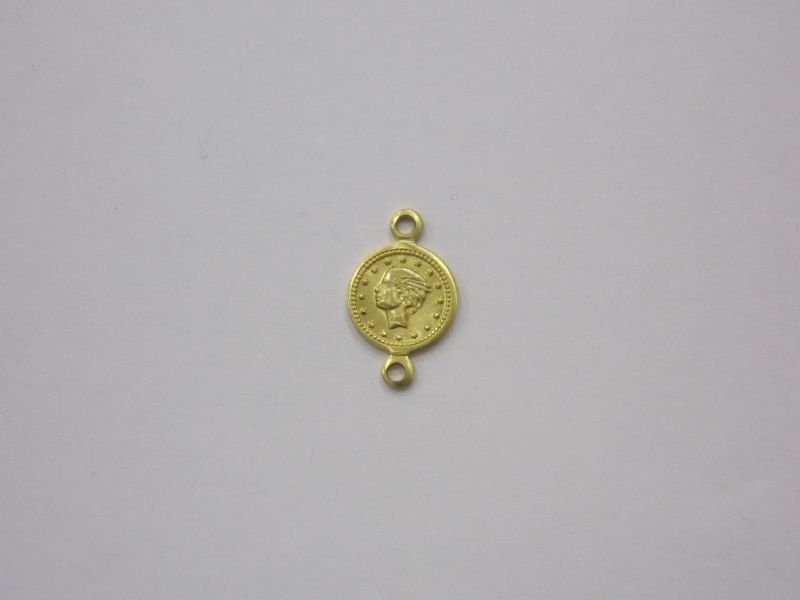 Coin Lyre Mini with 2 Bail 7mm (25-1600)