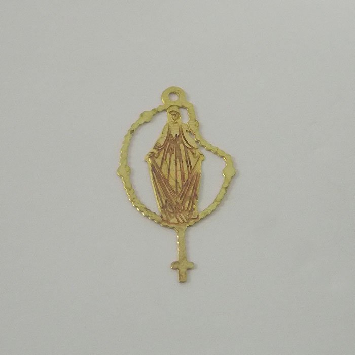 Photo-etched Rosary Miraculous 25mm