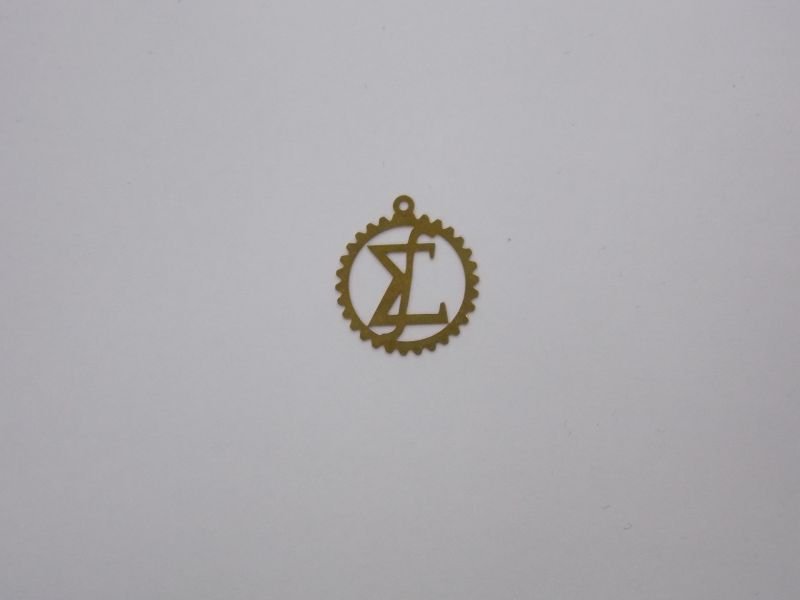 Photo-etched Profession Engraved Computing 20mm