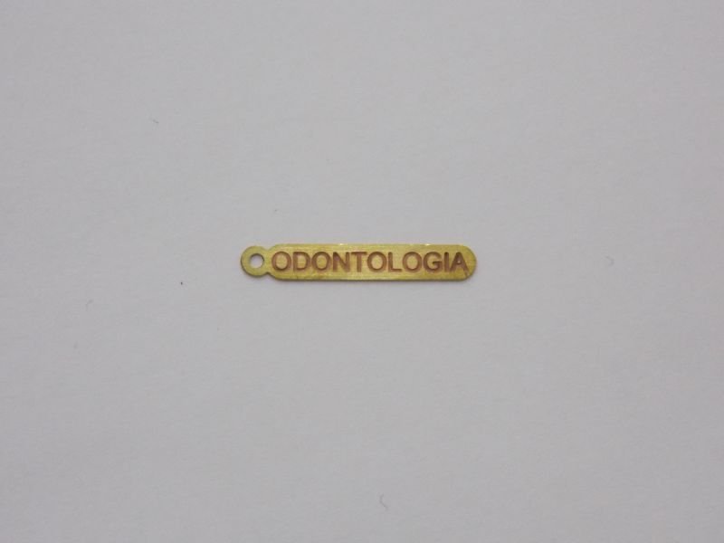 Photo-etched Tag Dentistry 20x4mm