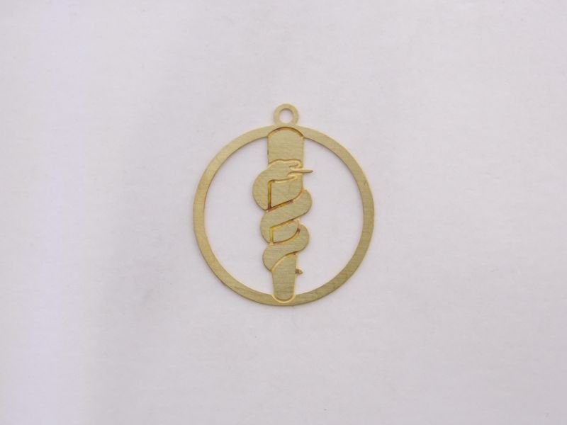 Photo-etched Profession Dentistry 22mm
