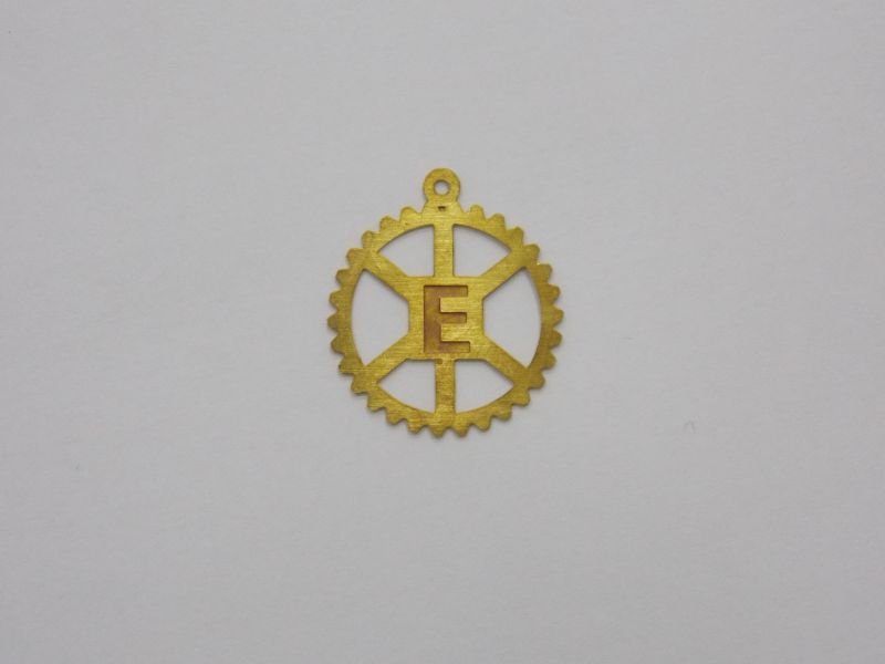 Photo-etched Profession Engraved Mechanics 20mm