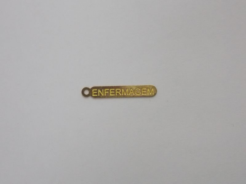Photo-etched Tag Nursing 20x4mm