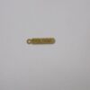 Photo-etched Tag Biology 15x3,5mm