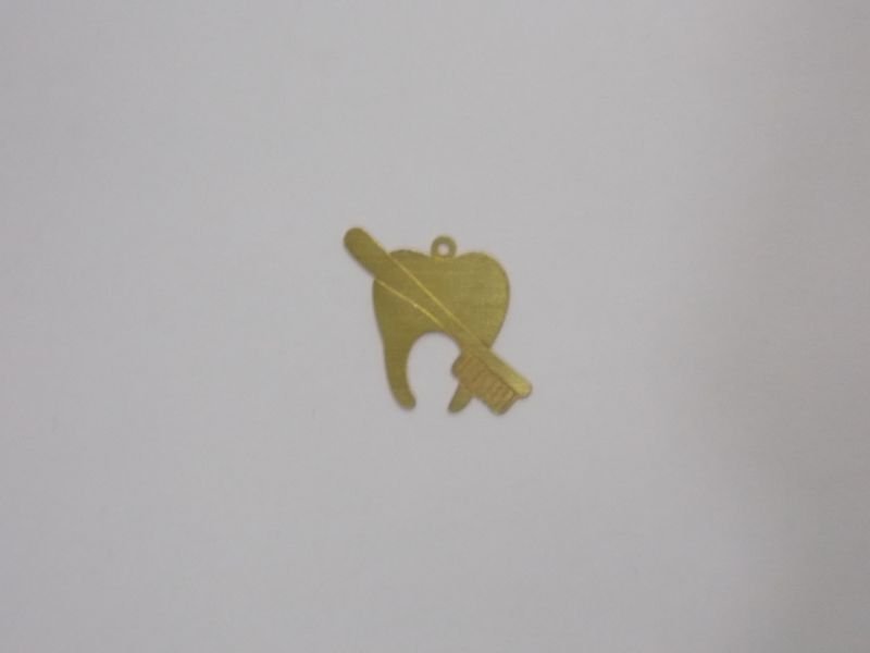 Photo-etched Profession Dentist 19mm