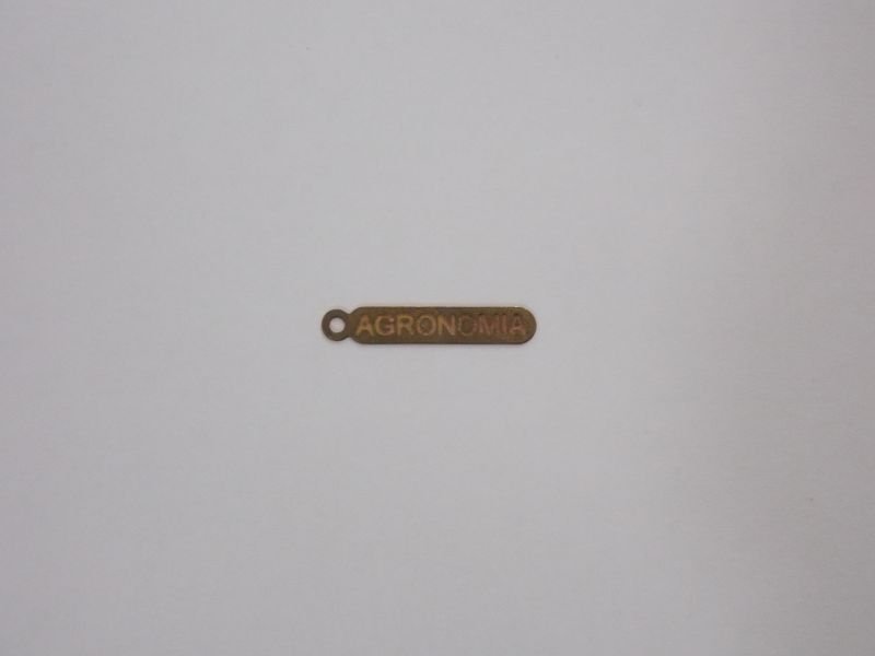 Photo-etched Tag Agronomy 18x3,5mm