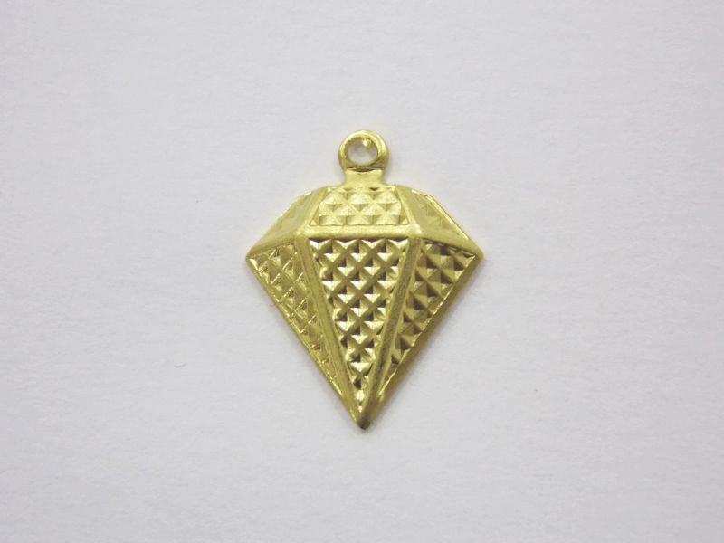 Diamond with Bail 13mm