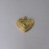 Heart 3d with 1 Bail 16mm