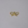 Bow Stamped Rope Chain Openwork 15mm with 1 Bail