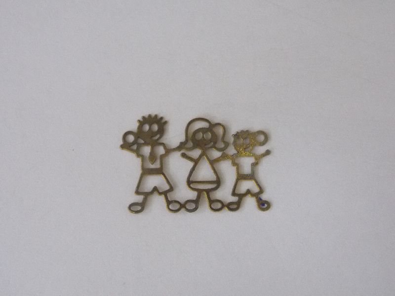 Family Happy - Man Woman Boy 16x25mm