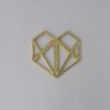 Pendant Diamond Openwork without Bail 20mm