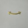 Pareo Ring 25mm Plain Domed with 2 Bail Top 2 Bottom with Jump Ring Closed