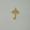 Guard Rain Openwork Diamond-cut with 1 Bail 22mm