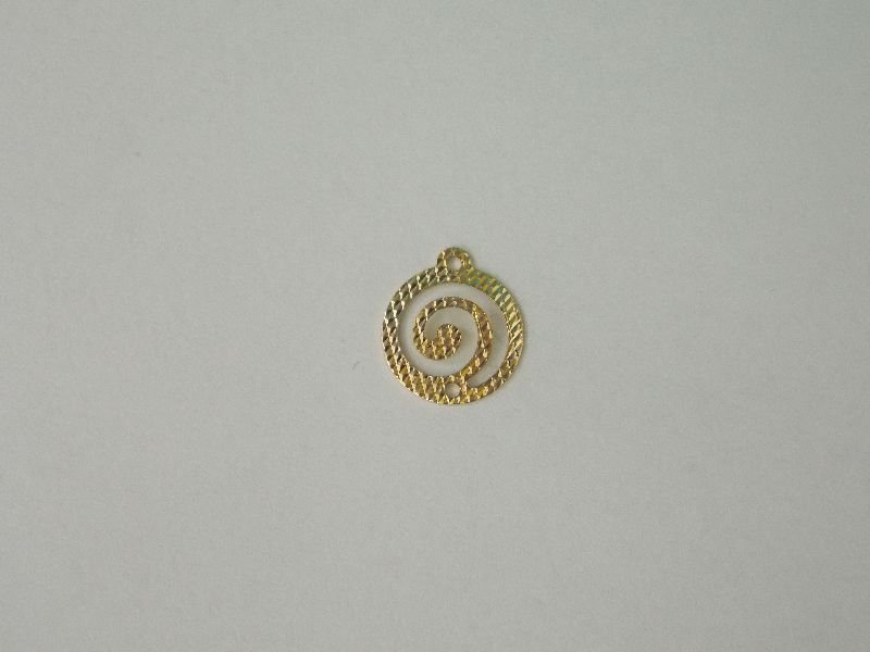 Round Openwork Diamond-cut with Vortex 13mm