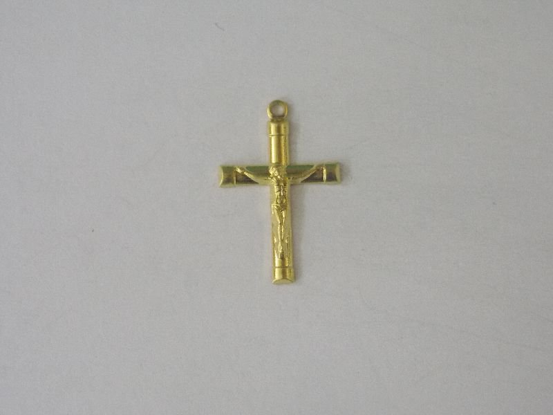 Cross Stamped with Christ 22mm