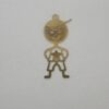 Boy Photo-etched Openwork with Star 33mm