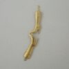 Pendant Boot Double 25mm with 3 Bail for Fold