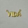 "vida" with 2 Jump Rings 23x9mm