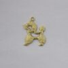 Pendant Dog Poodle Openwork 16mm