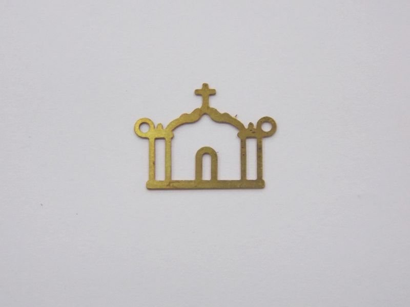 Photo-etched Church Openwork 14x18mm