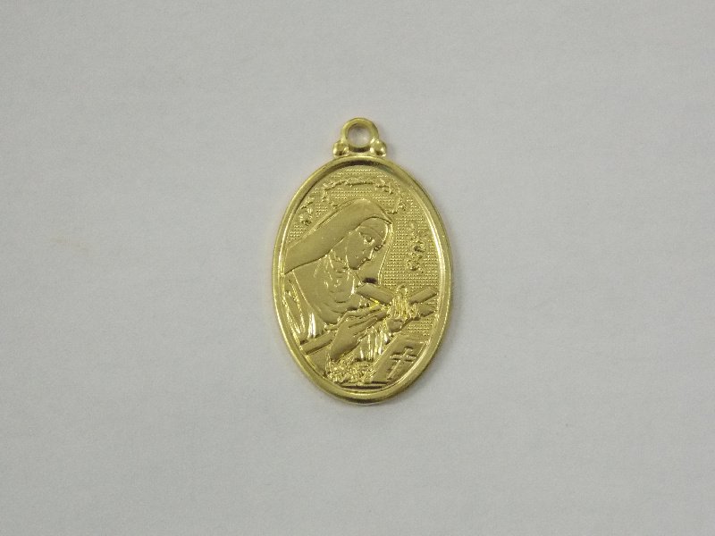 Pendant Saint Rita Oval 20x14mm