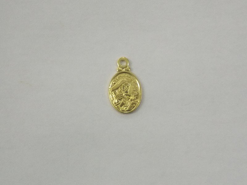 Pendant Saint Rita Oval 10 X 8mm