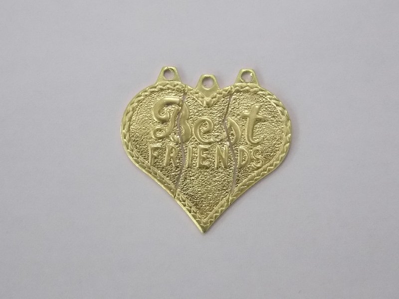 Heart Triple - Best Friends 19mm