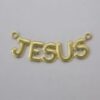 Letter "jesus" with 2 Bail 30x8mm