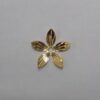 Flower Domed with Hole Top and in Middle with Lines D