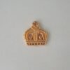 Crown ABS with 1 Bail 18x20mm