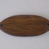 Marquise Wood with 1 Hole Top 1 Bottom 17x45mm