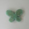 Butterfly Acrylic Blue with Pass-through Hole 22x30mm