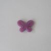 Butterfly Acrylic Lilac with Pass-through Hole 12x16mm