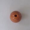 Ball 16mm Acrylic Coral with Pass-through Hole