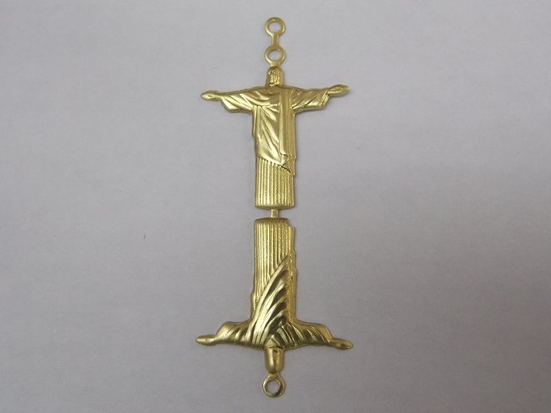 Pendant Christ Redeemer Double 18mm for Fold