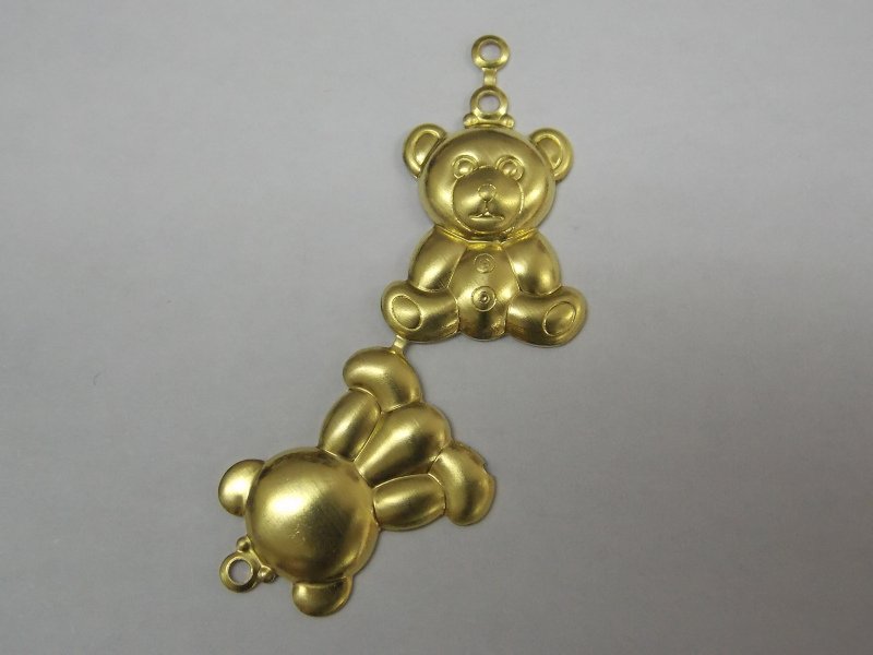 Pendant Bear Double 16mm for Fold