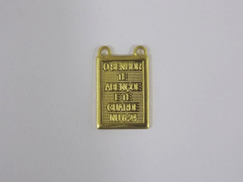Scapular 14x10mm 2 Sides with Prayer S.c. Jesus
