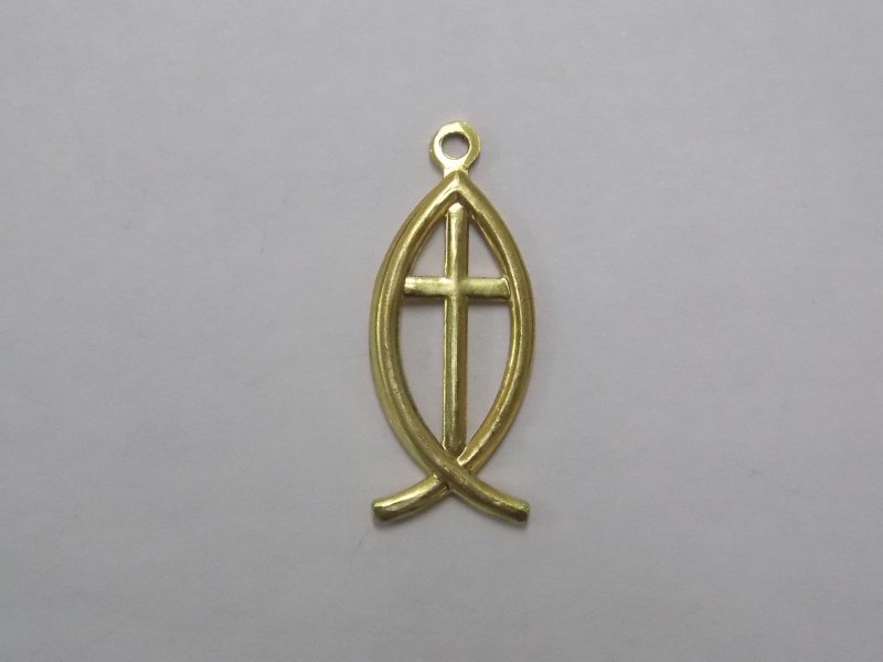 Pendant Symbol Christian with Cross 20mm