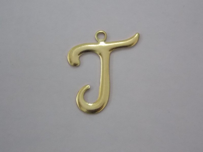 Letter T 20mm Plain
