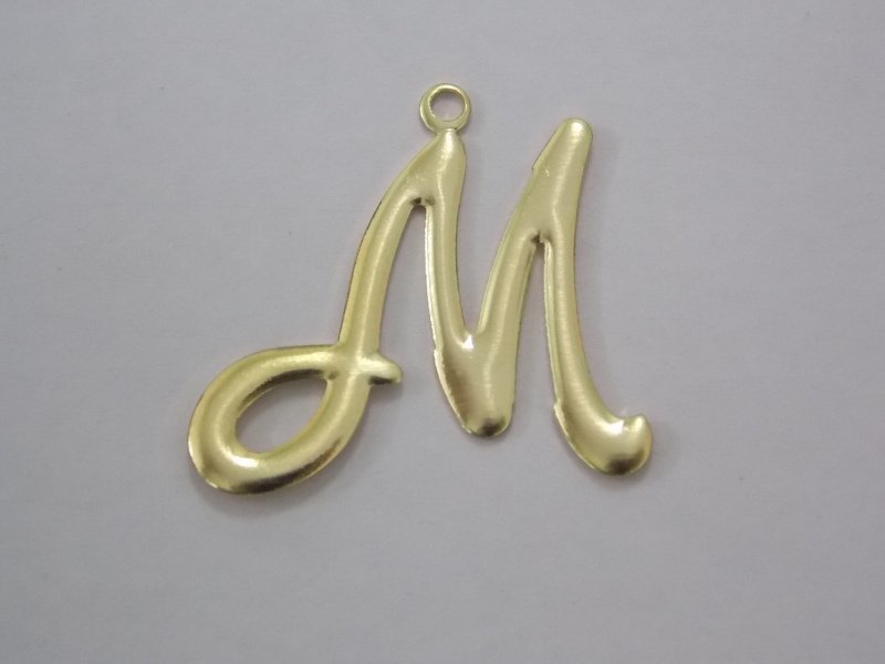 Letter M 20mm Plain