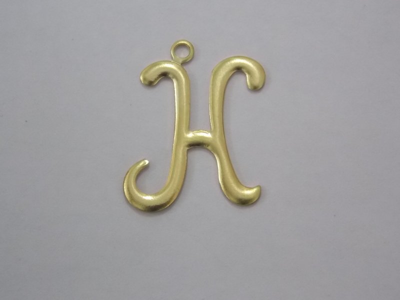 Letter H 20mm Plain