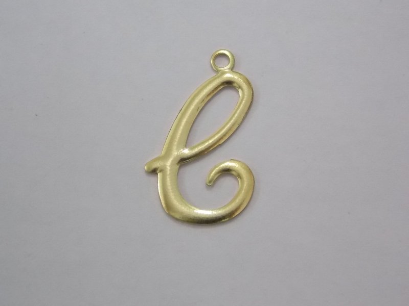 Letter C 20mm Plain